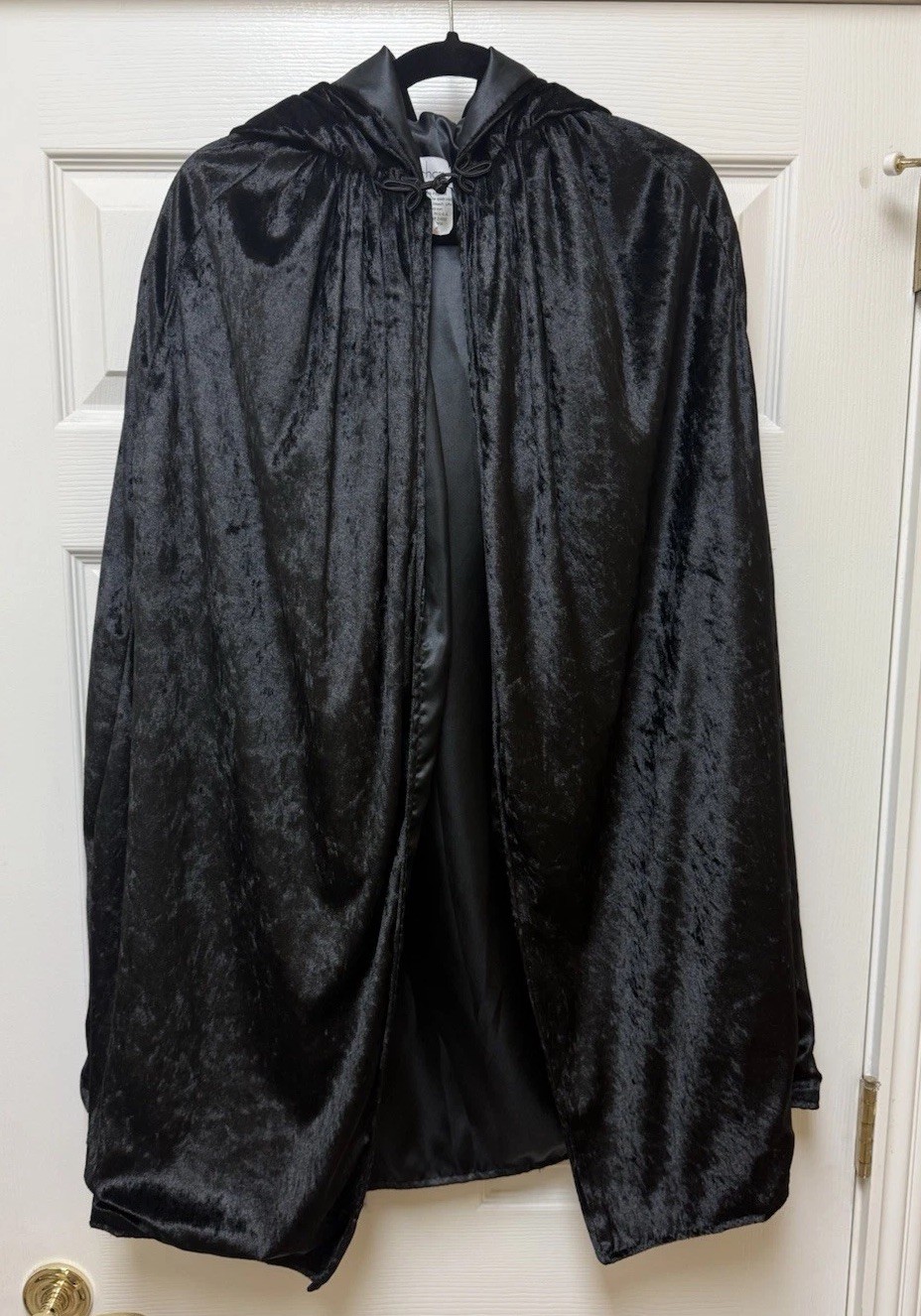 Chasing Fireflies Wishcraft Black Hooded Cape One Size Fits Most Excellent Youth