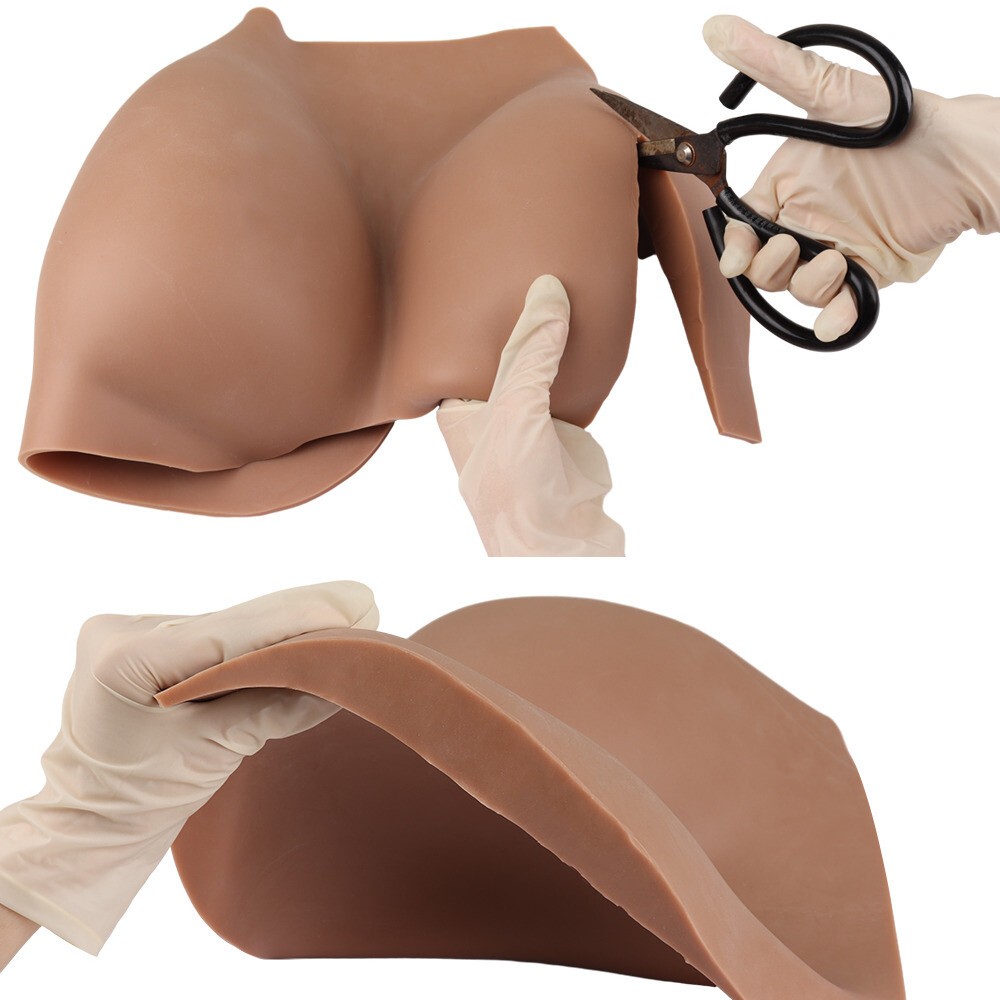 KnowU Thickened Waistband Buttock Enhancement Pant Silicone Panties Crossdresser