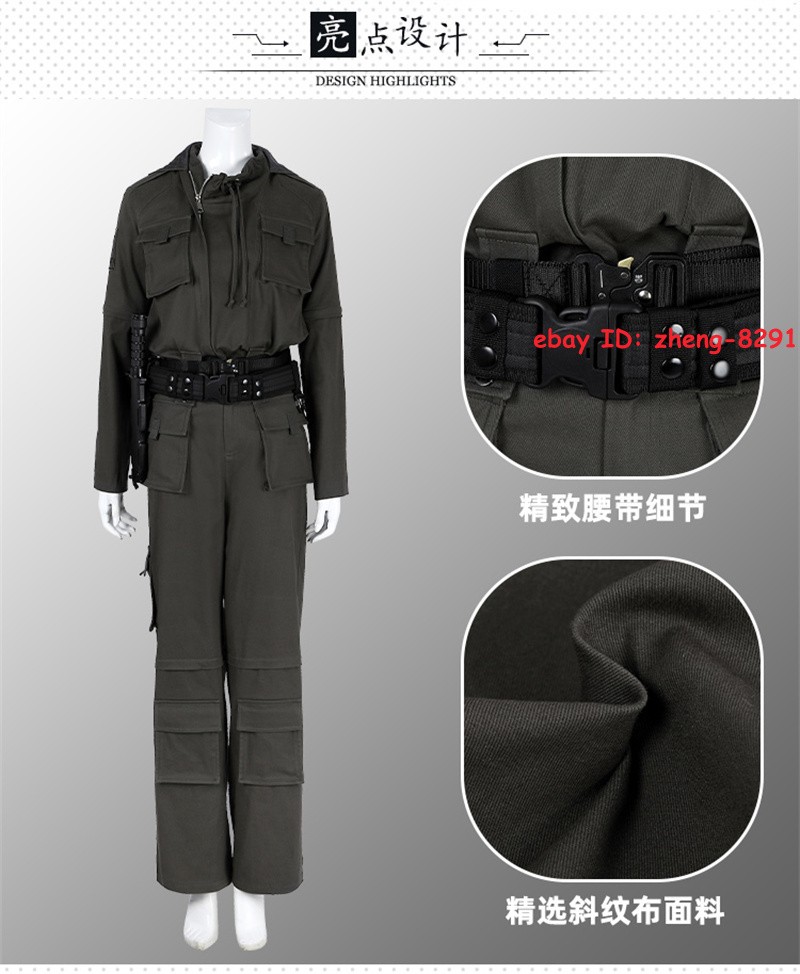 Alien：Earth Wendy Cosplay Costume Outfit Uniform Women’s Dress Halloween Jacket