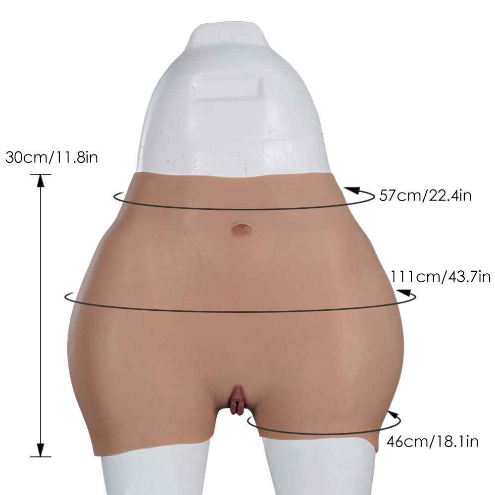 KnowU Silicone Panty Thick Hip Pad Full Hip Pants For Transgender Crossdresser