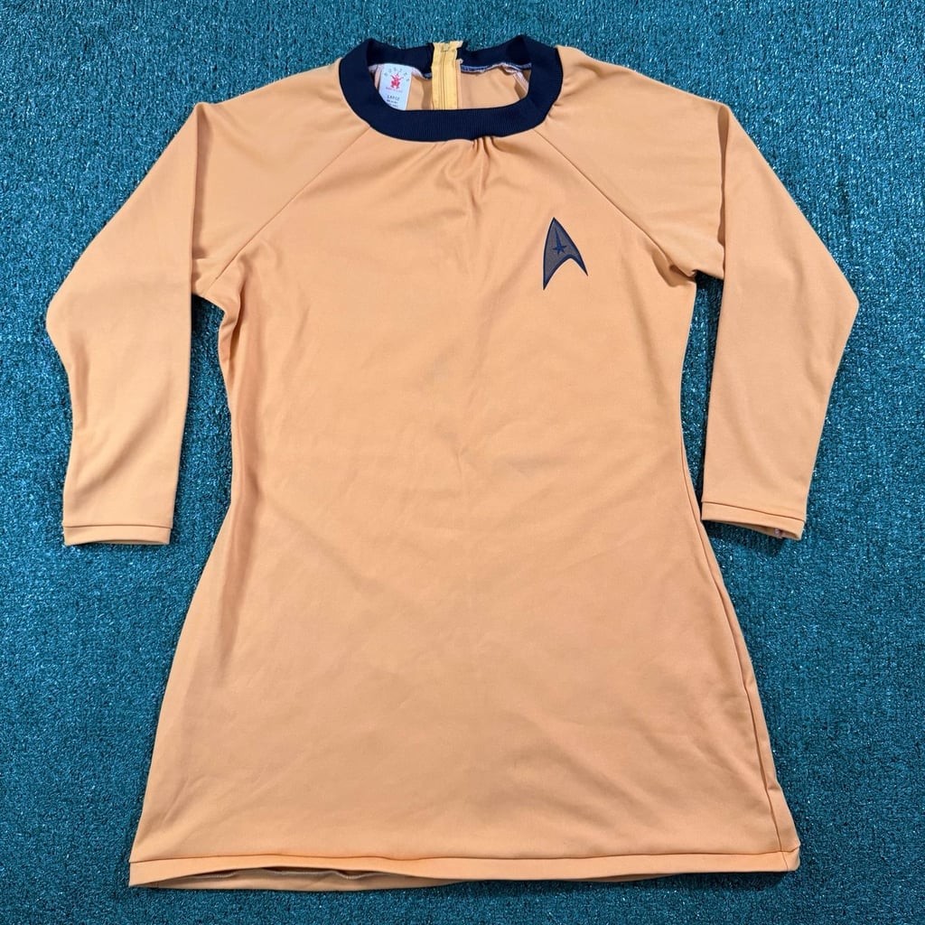 Vintage Rubies Captain Kirk Star Trek 1990 Paramount Halloween Costume 1966 Cast