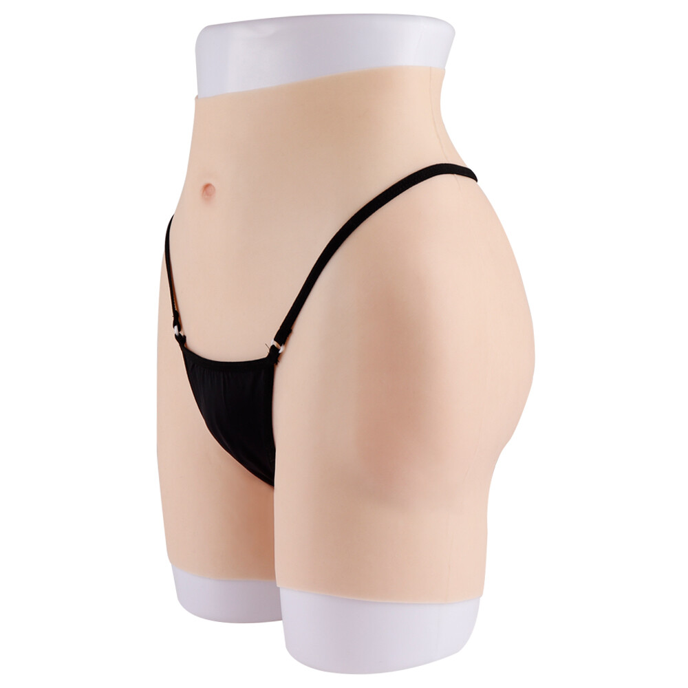 Silicone Panty Plump Hips Underwear Fake Vagina Pant Plump Buttocks Transgender