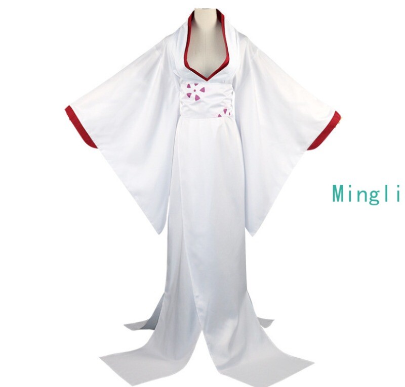 Kimetsu no Yaiba Demon Slayer Spider Hill Rui’s Mother Cosplay Costume Suit Wig