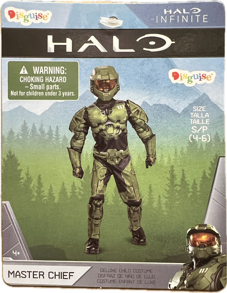 HALO MASTER CHEIF DELUXE CHILD COSTUME SMALL 4-6