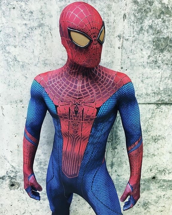 The Amazing Spider-Man Cosplay Costume Spiderman Zentai Suit Bodysuit Halloween