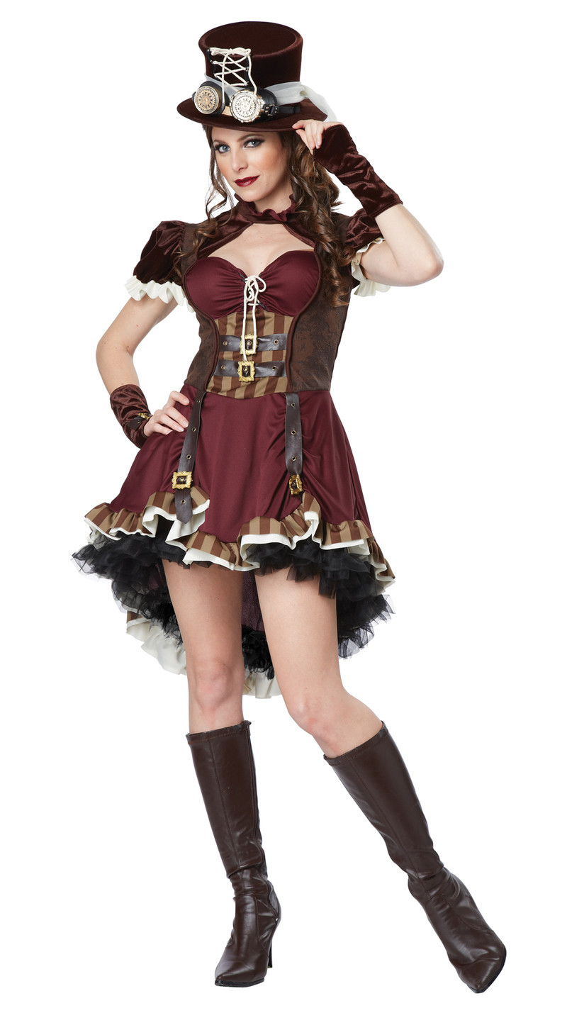 Steampunk Girl Victorian Adult Costume Cosplay