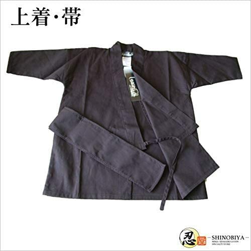 Authentic adult ninja suit set Japanese L size black 6 piece set From Japan