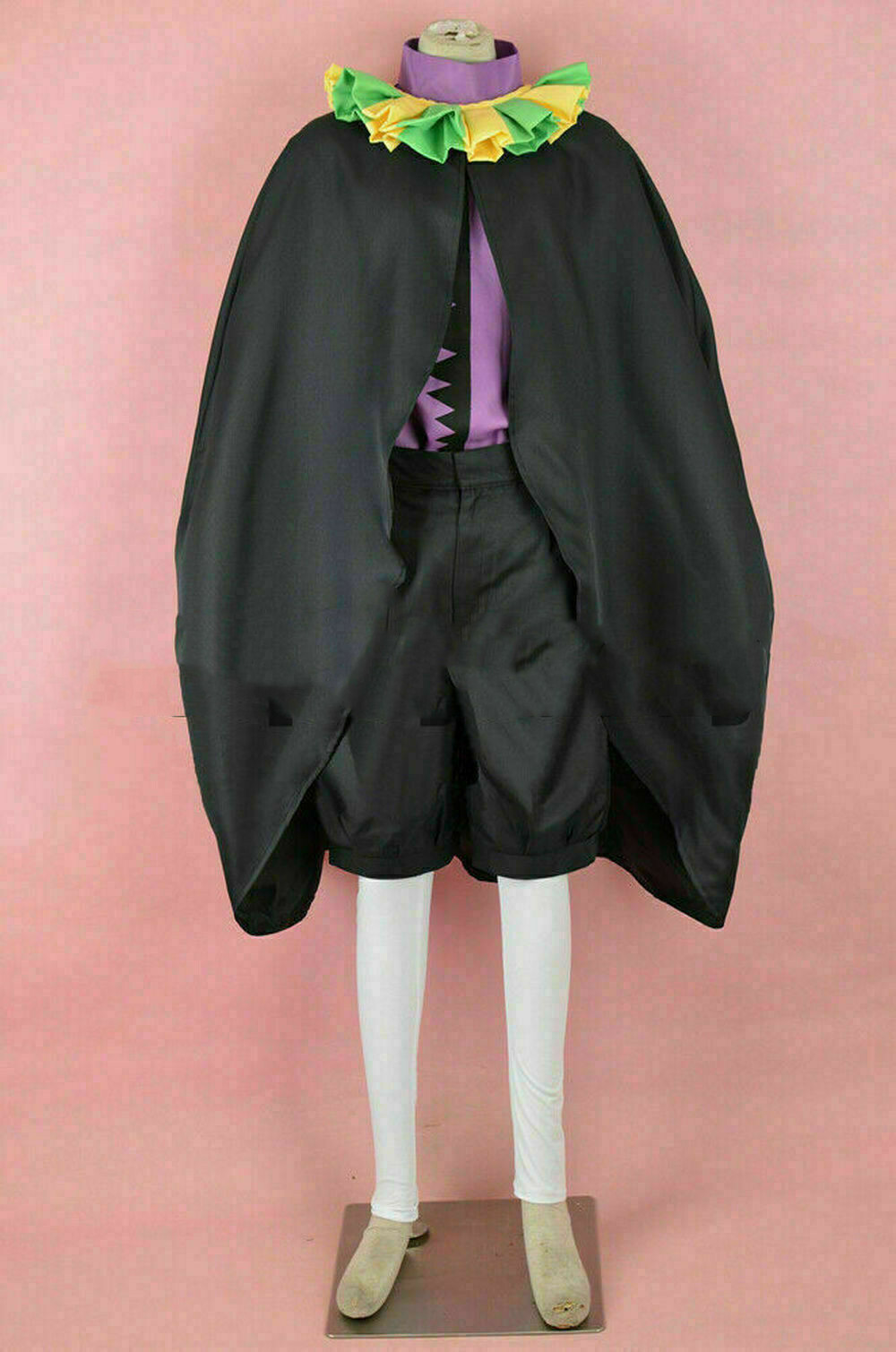 Deltarune Card Castle NPC Jevil Outfit Role-playing Game Cosplay Costume!ZZ