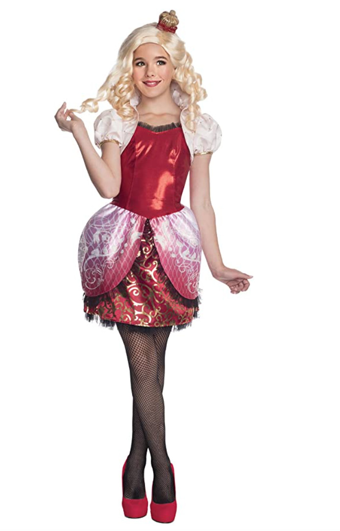 Ever After High Girls Apple White Costume, Girls Size Large (12-14) NEW!