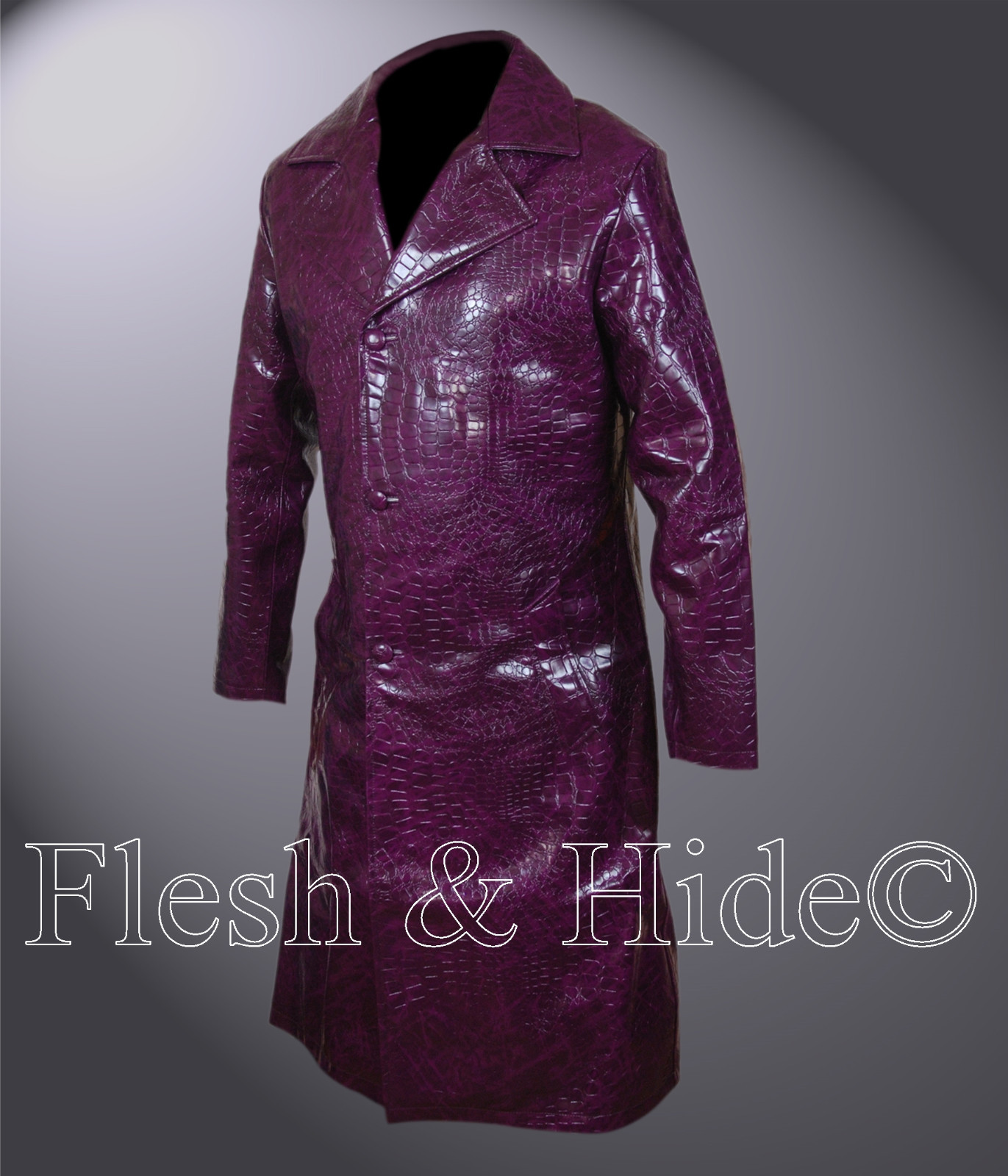 Suicide Squad Jared Leto Joker Purple Coat