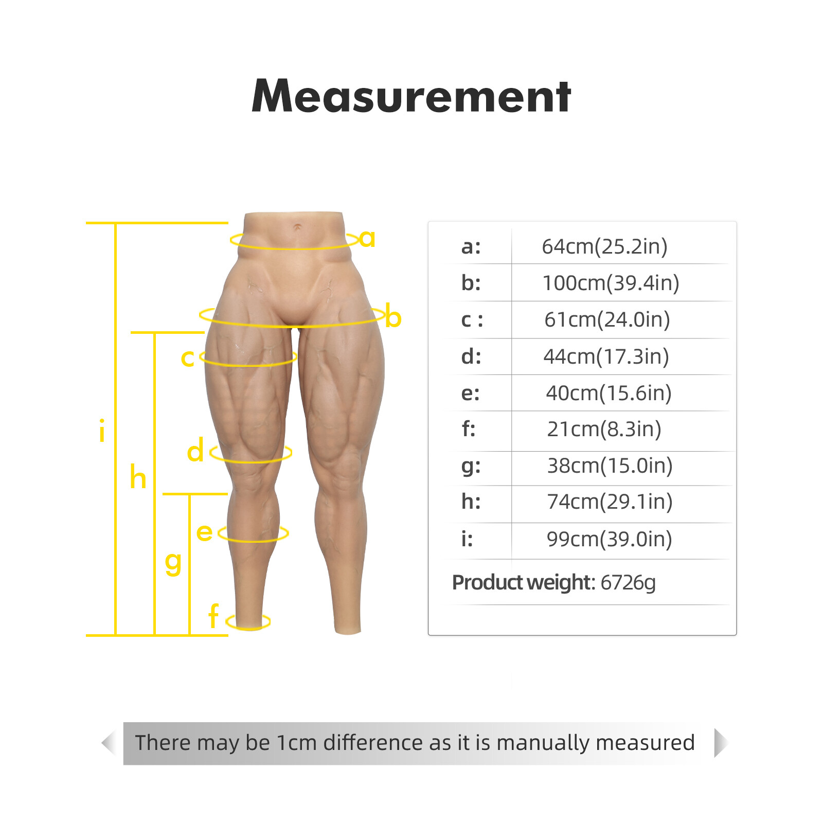 SMITIZEN Silicone Upgraded Muscle Suit Realistic muscle pant fetish fake belly