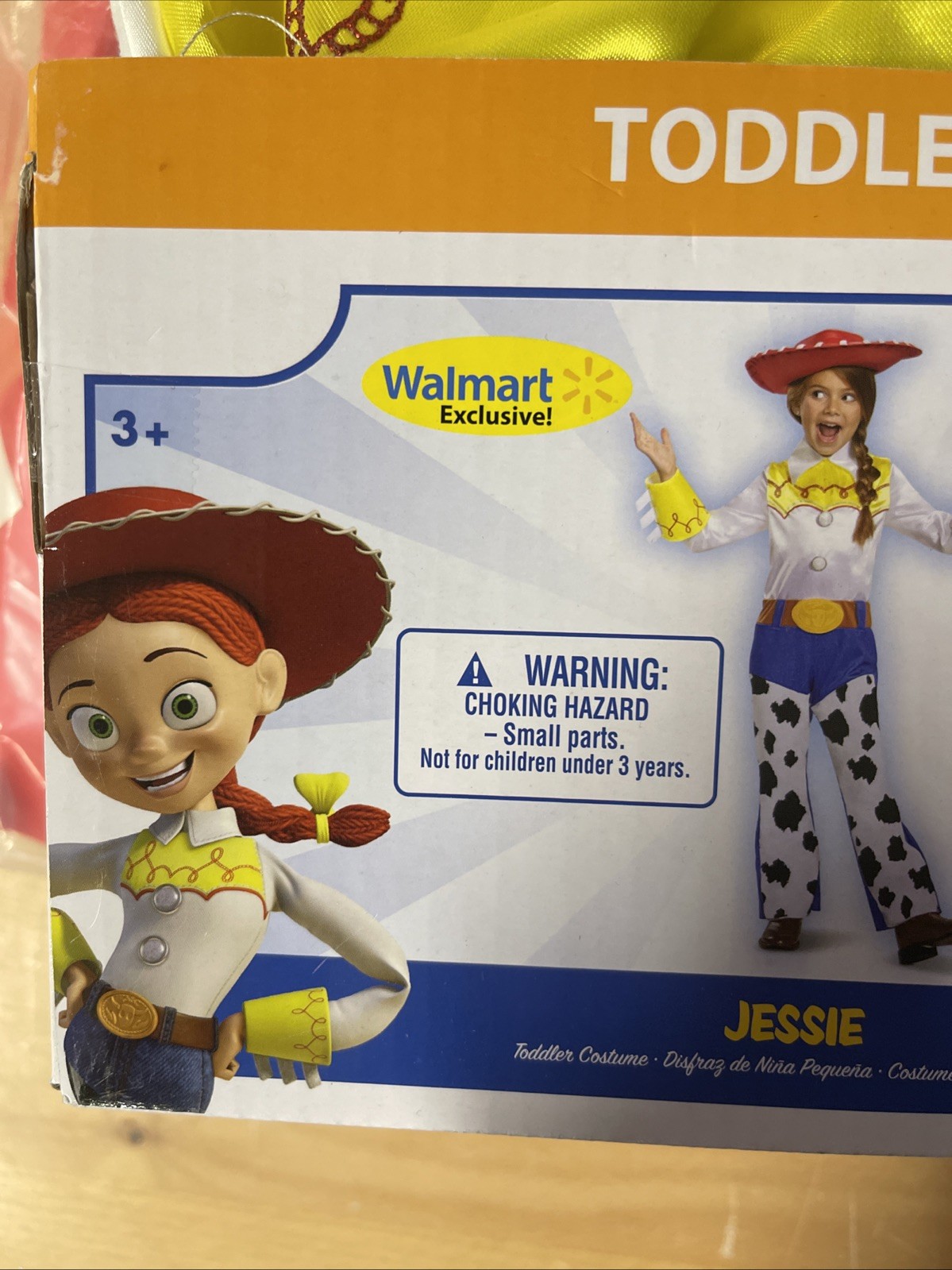 Disney Jessie Toy Story Toddler Halloween Costume w/Hat Dress Up Child 3T-4T