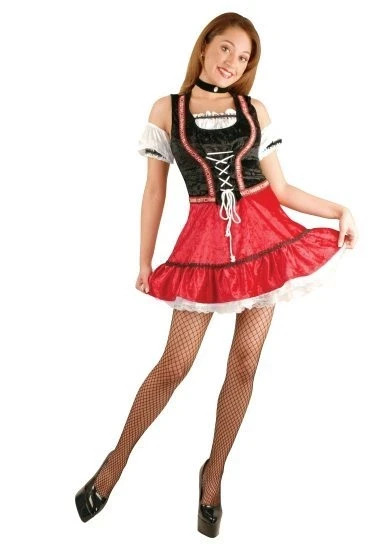 SEXY BEER GARDEN GIRL ADULT COSTUME SIZE X-SMALL – NEW!