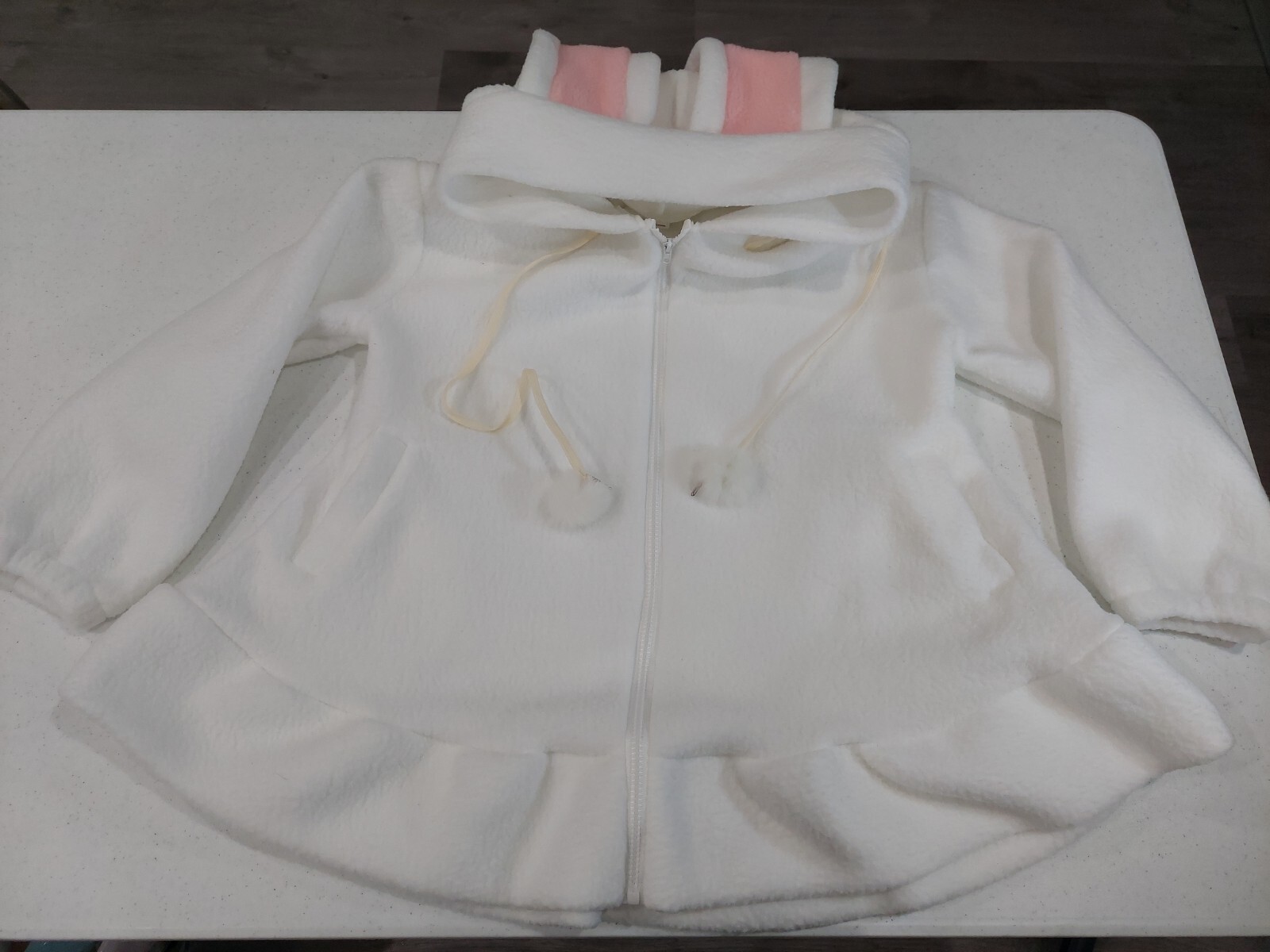 Yx Yx Japan Import Bunny Rabbit Cosplay Hoodie Costume Size 1 Jacket Hood Ears