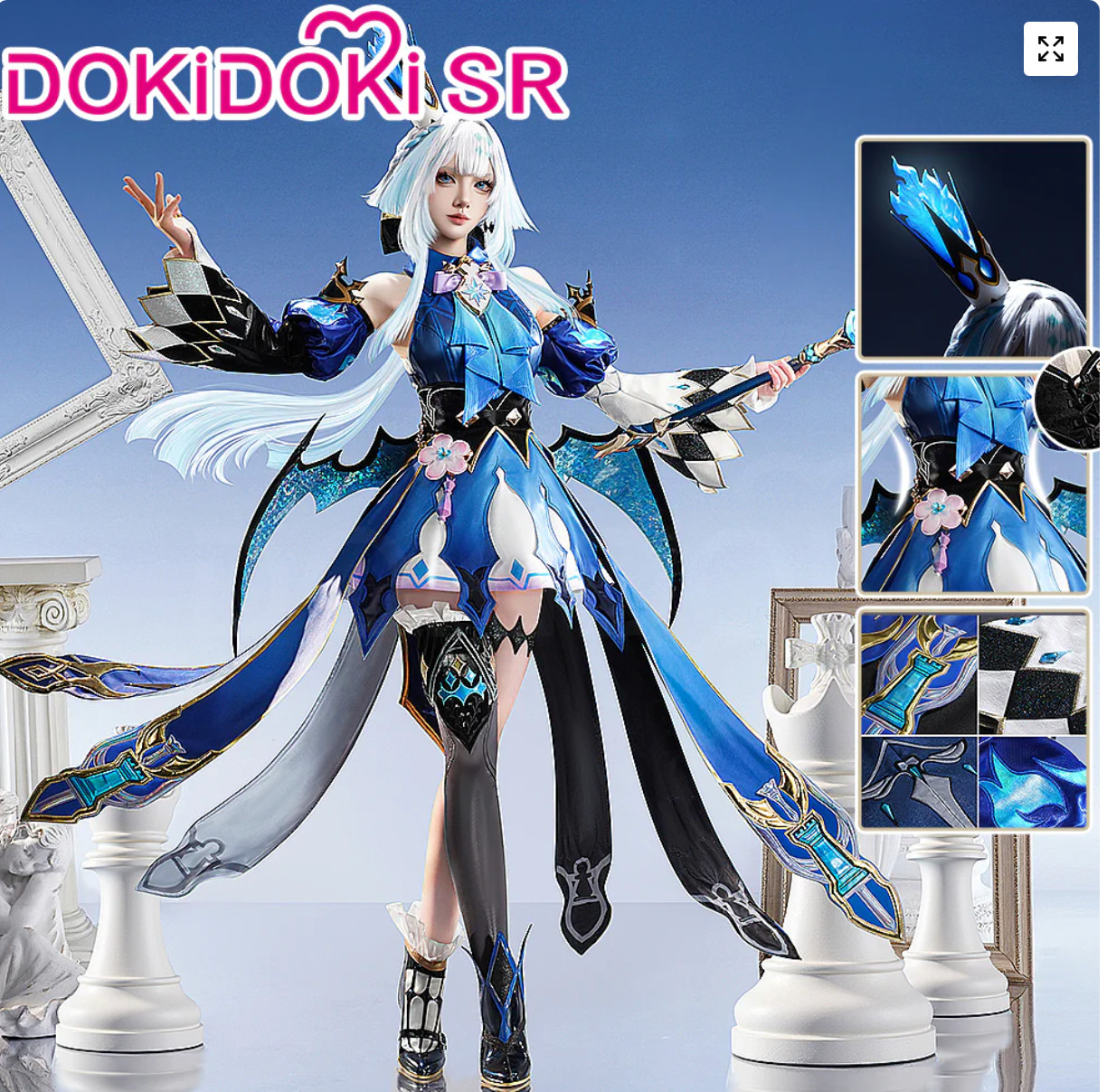 Doki Doki SR Cerydra Cosplay Small — never worn