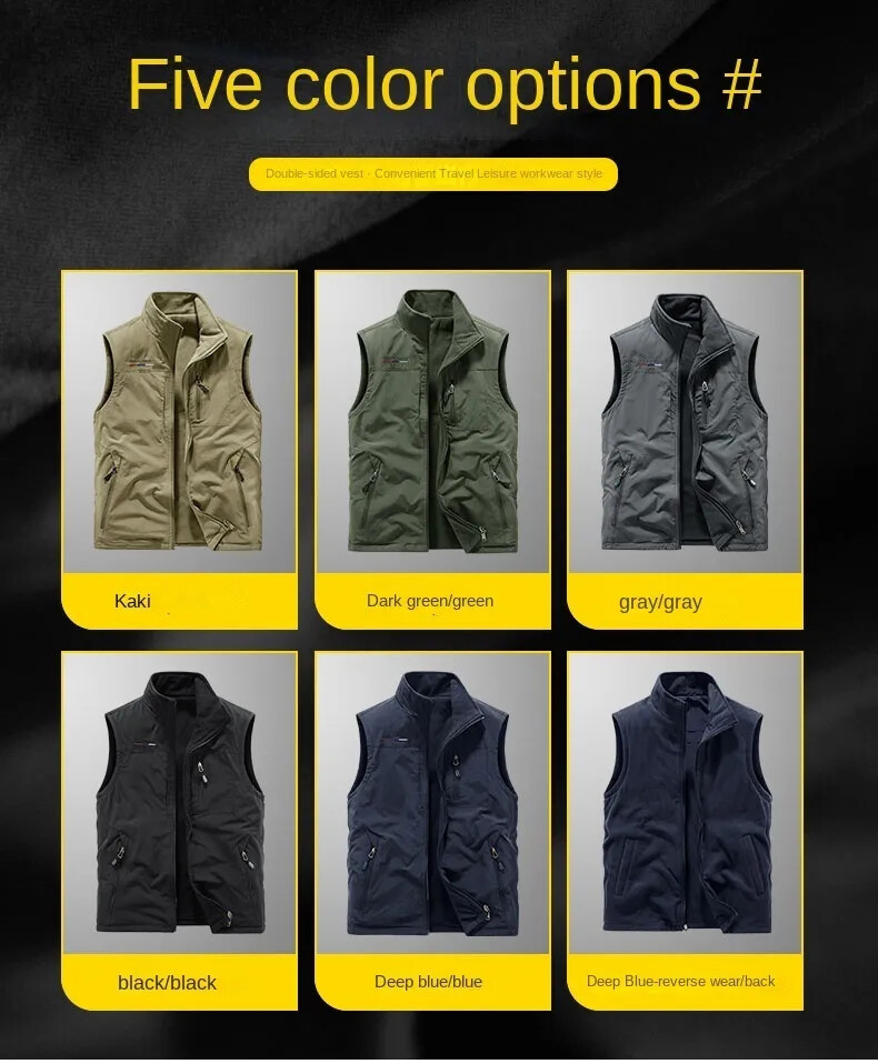 Women Mens Work Vest Photography Clothing Tactical Military Sleeveless Coat Tops