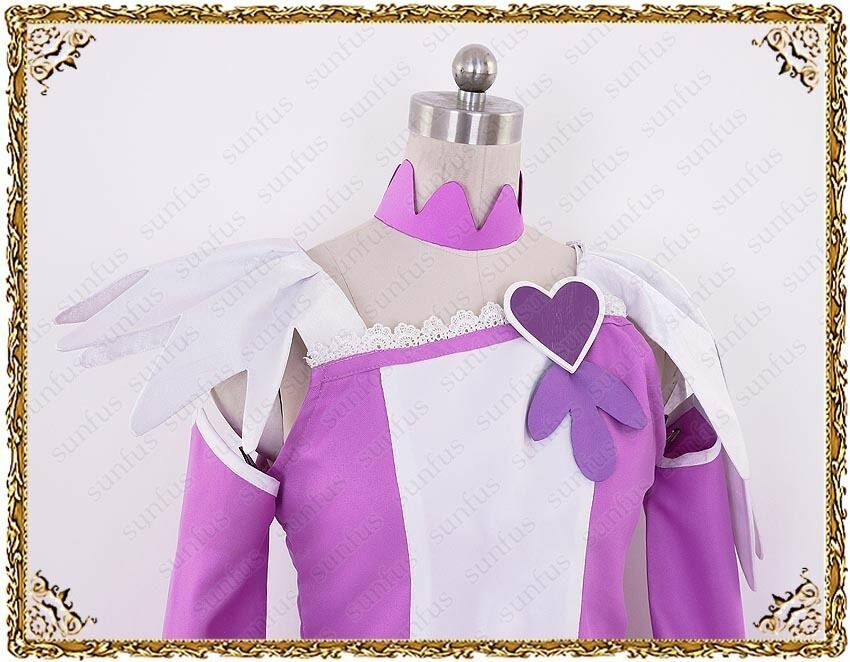 Dokidoki! PreCure Cure Sword Makoto Kenzaki Dress Lolita cosplay costume anime