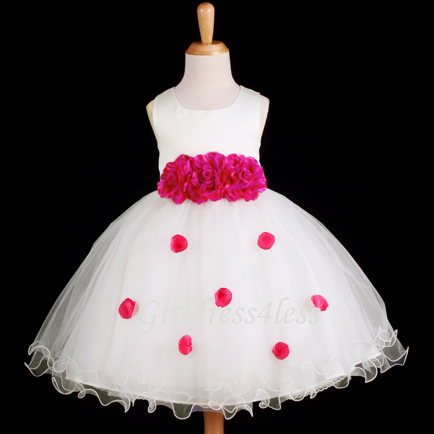 US Seller Ivory Halloween Princess Girl Costumes Baby Infant Party Dress