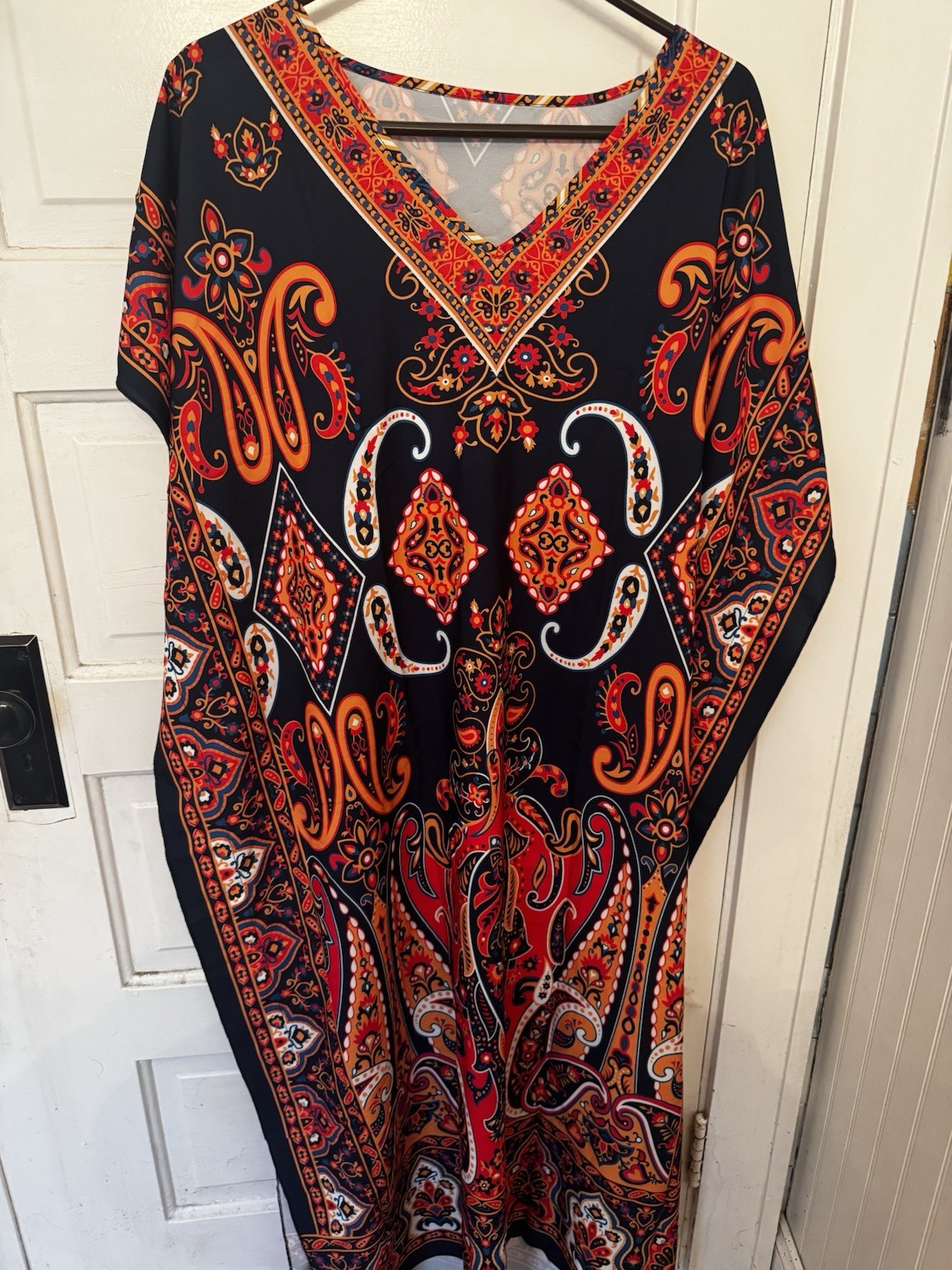 Mrs Roper caftan Costume – One Size Fits All -worn Briefly