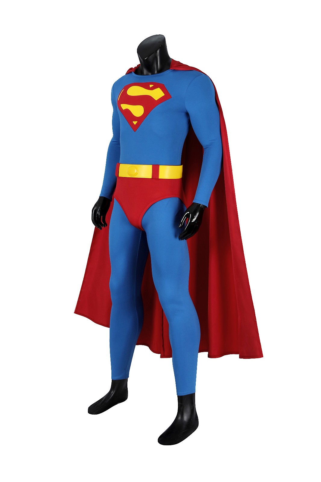 Christopher Reeve Superman 1978 Cosplay Costume Super man Cloak Halloween Outfit