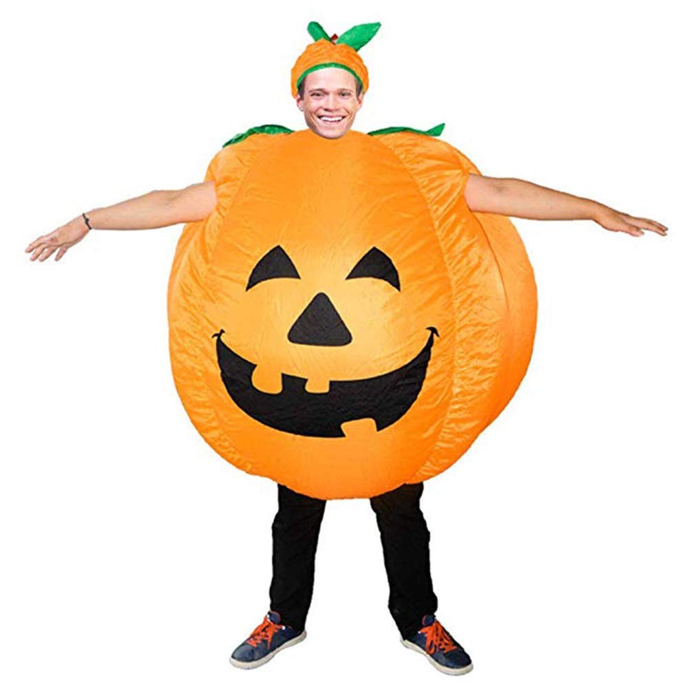 BlueSpace Inflatable Costumes Hallowenn Cosplay Gaint Large, Orange