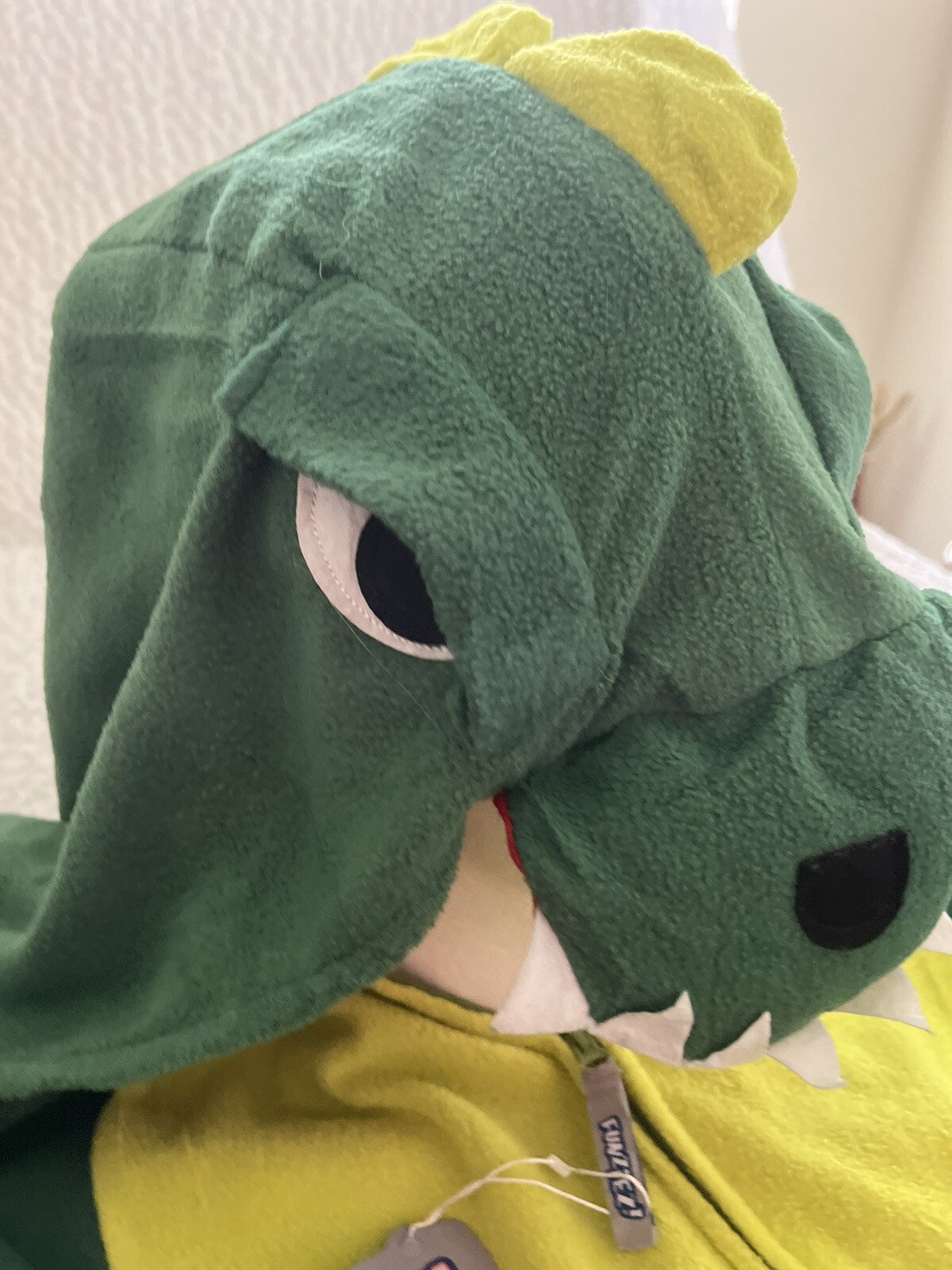 Funziez by Silver Lilly Dinosaur Unionsuit Cosplay Halloween Costume Adult S *