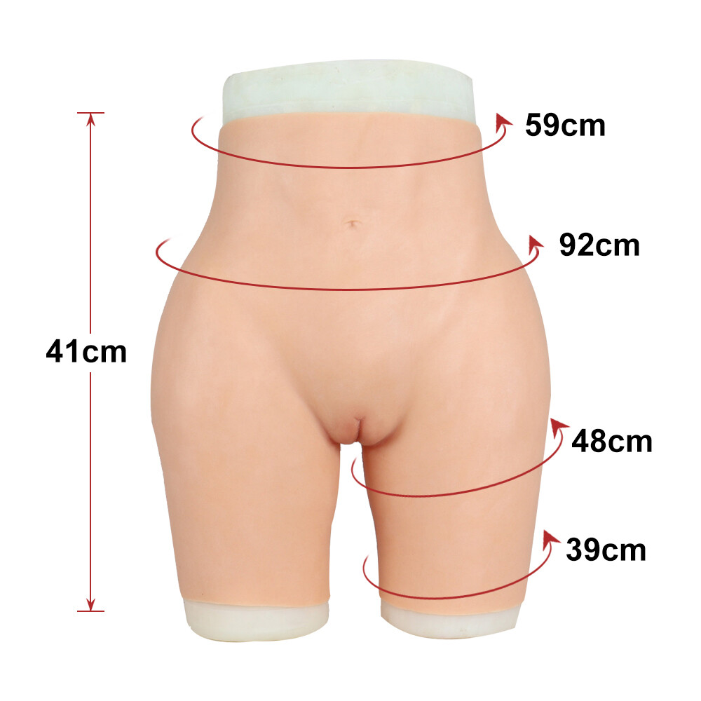 Silicone Panty Camel toe Underwear Panty Plump Hips Crossdresser Transgender