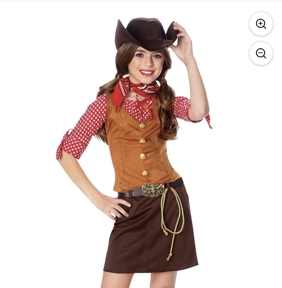 Gun Slinger Child Costume (Size Large 12-14) Lasso Not Included