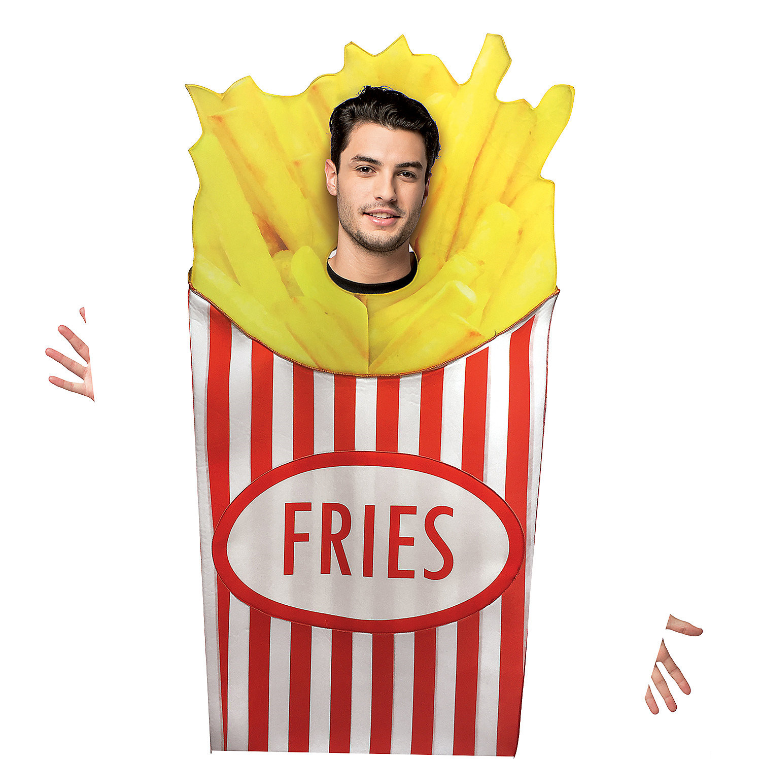 French Fries Adult Costume – Rasta Imposta