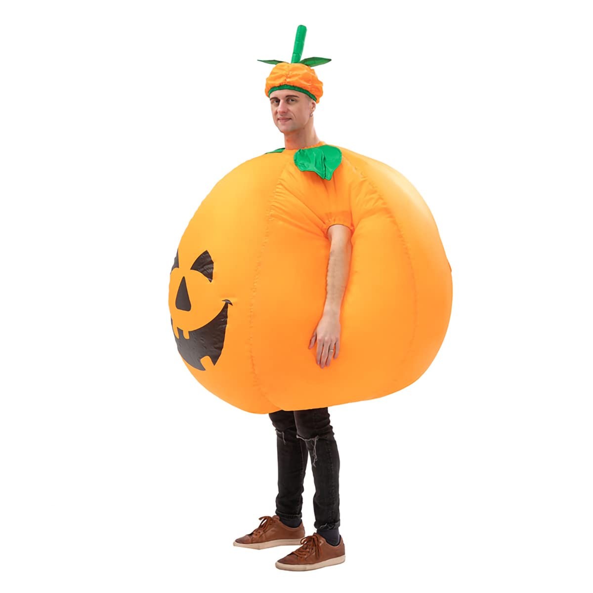 BlueSpace Inflatable Costumes Hallowenn Cosplay Gaint Large, Orange