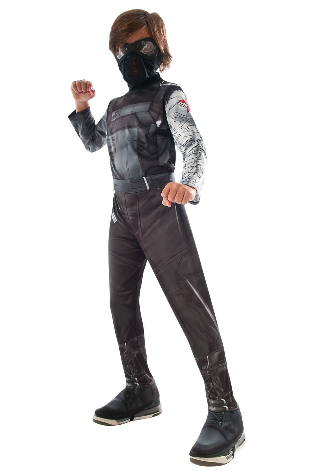 Rubies Captain America 3 Winter Soldier Costume Child Size Small 4-6 New