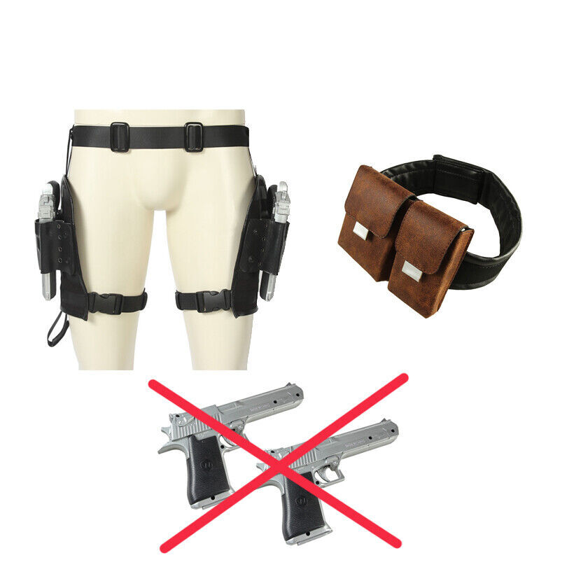 Deadpool Cosplay Props Gloves Battle Belt Holsters Costume Accessory Halloween