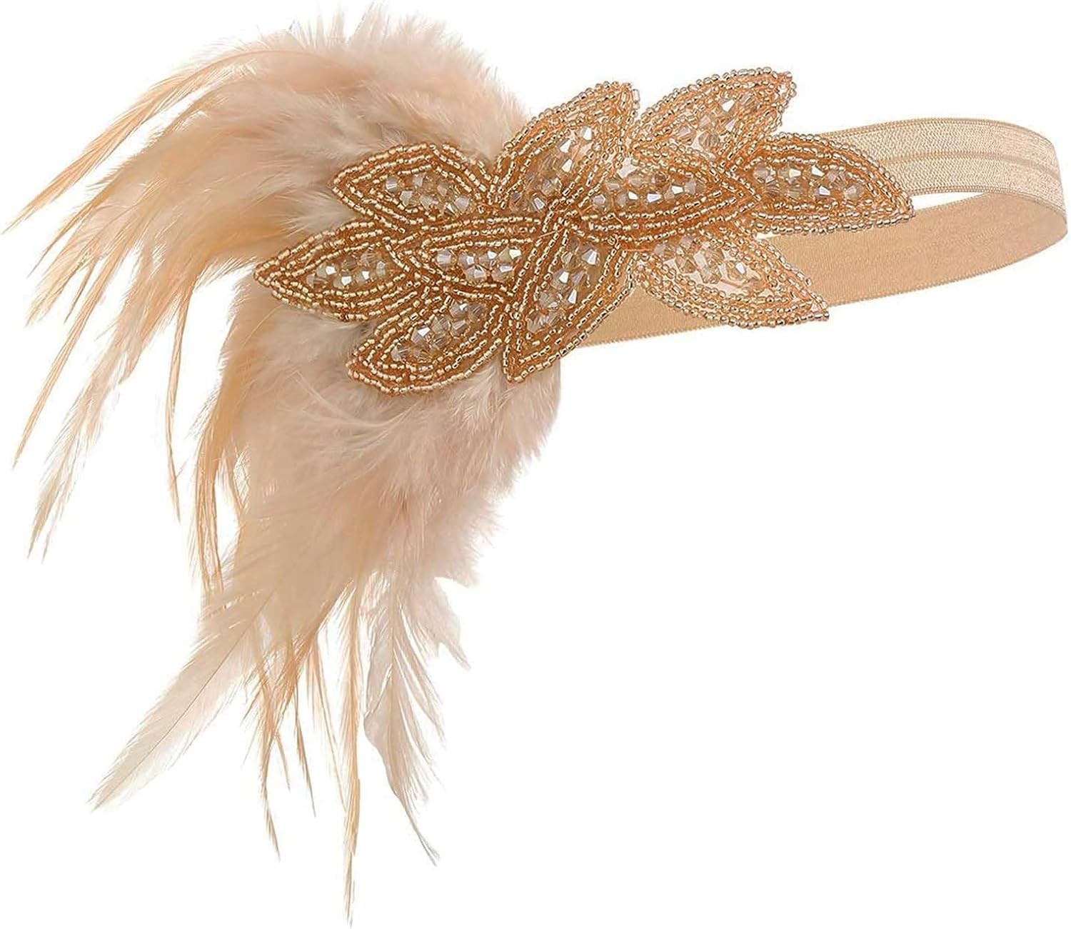 1920s Flapper Accessories Great Gatsby Costume Set Headband Pearl Necklace