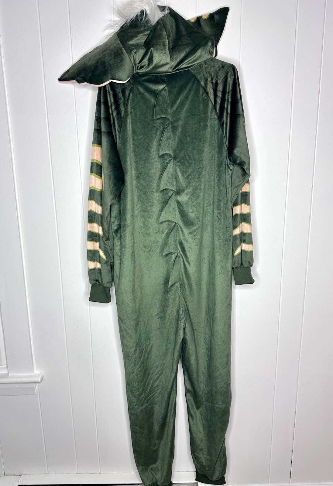 Gremlins Stripe Union Suit Jumpsuit Spirit Halloween Costume – S/M Fits LARGE