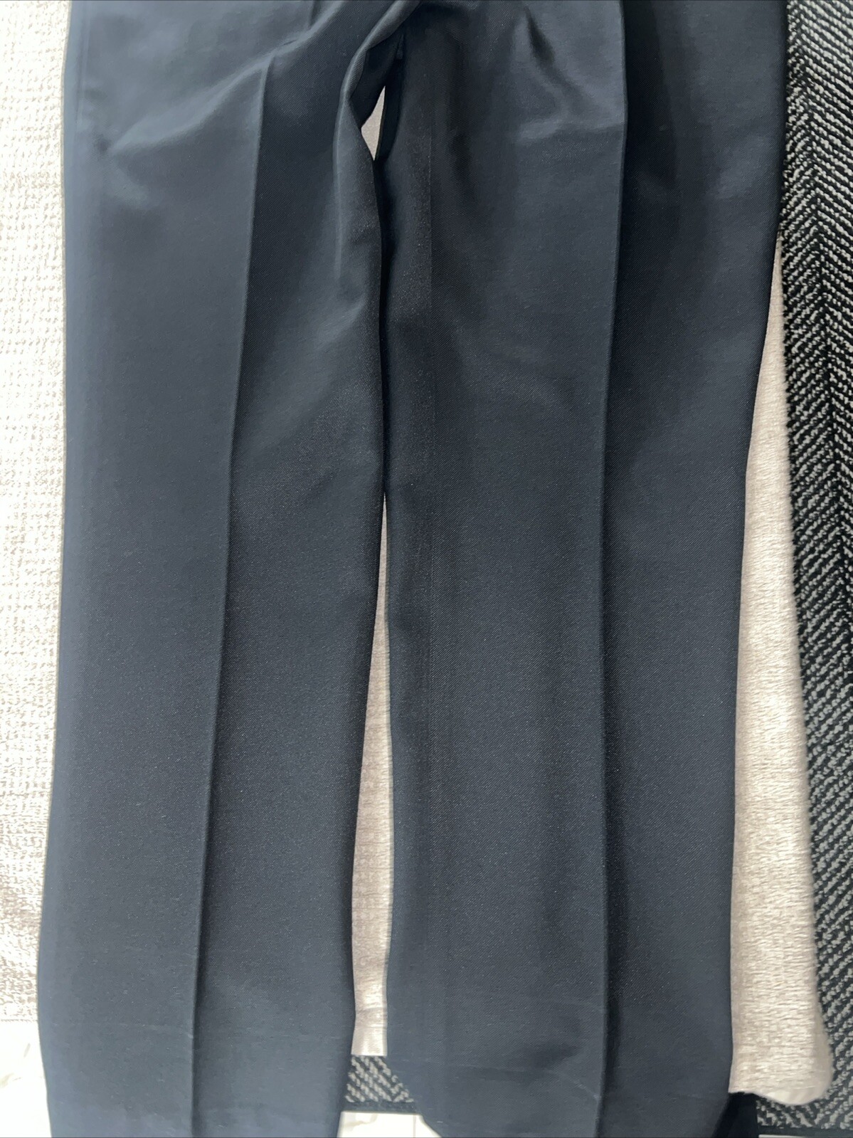 Marching Band Black Bibbers Demoulin Dry Clean Only 100% Polyester 25” Inseam