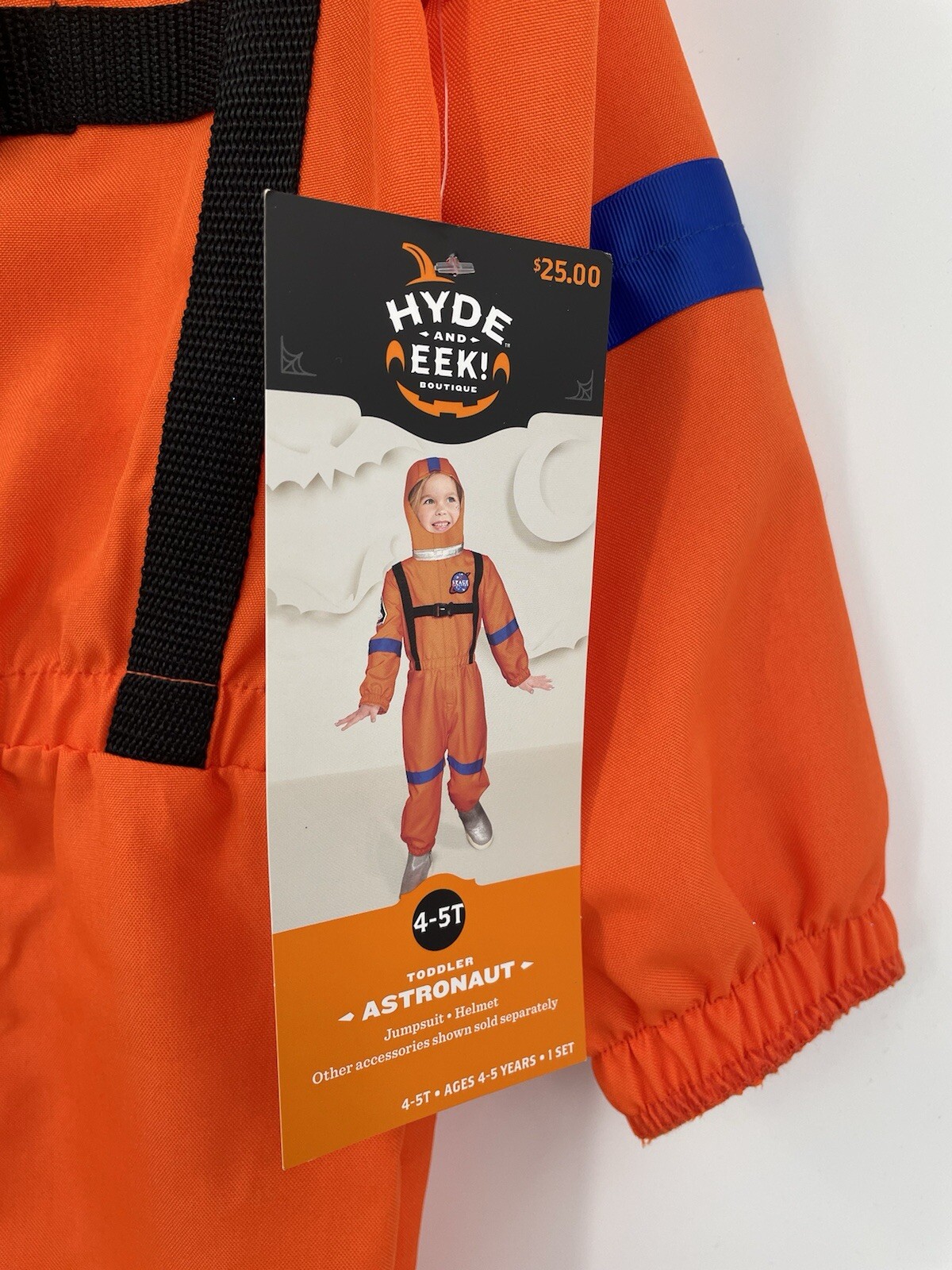 Hyde & Eek Astronaut Space Suit Explorer Halloween Costume Size 4T/5T
