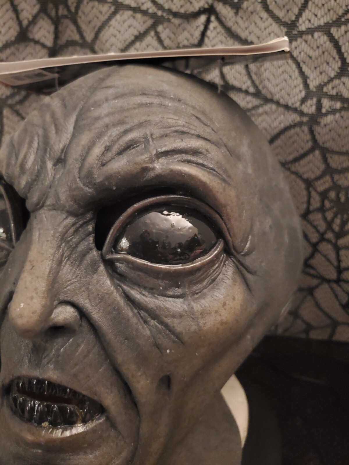 Alien Halloween Mask EVIL INVADER 51 Authentic Ghoulish Productions Area Xfiles