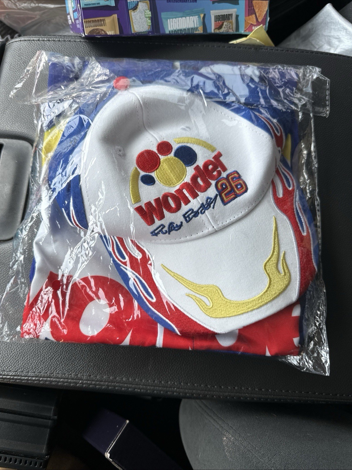 Ricky Bobby #26 Nascar Wonder Talladega Nights Costume – Shirt and Hat Size L