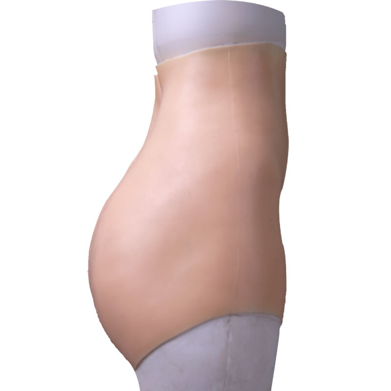Silicone Short Panty Thicken Hip Underwear Vagina Pant For Transgender Cosplay