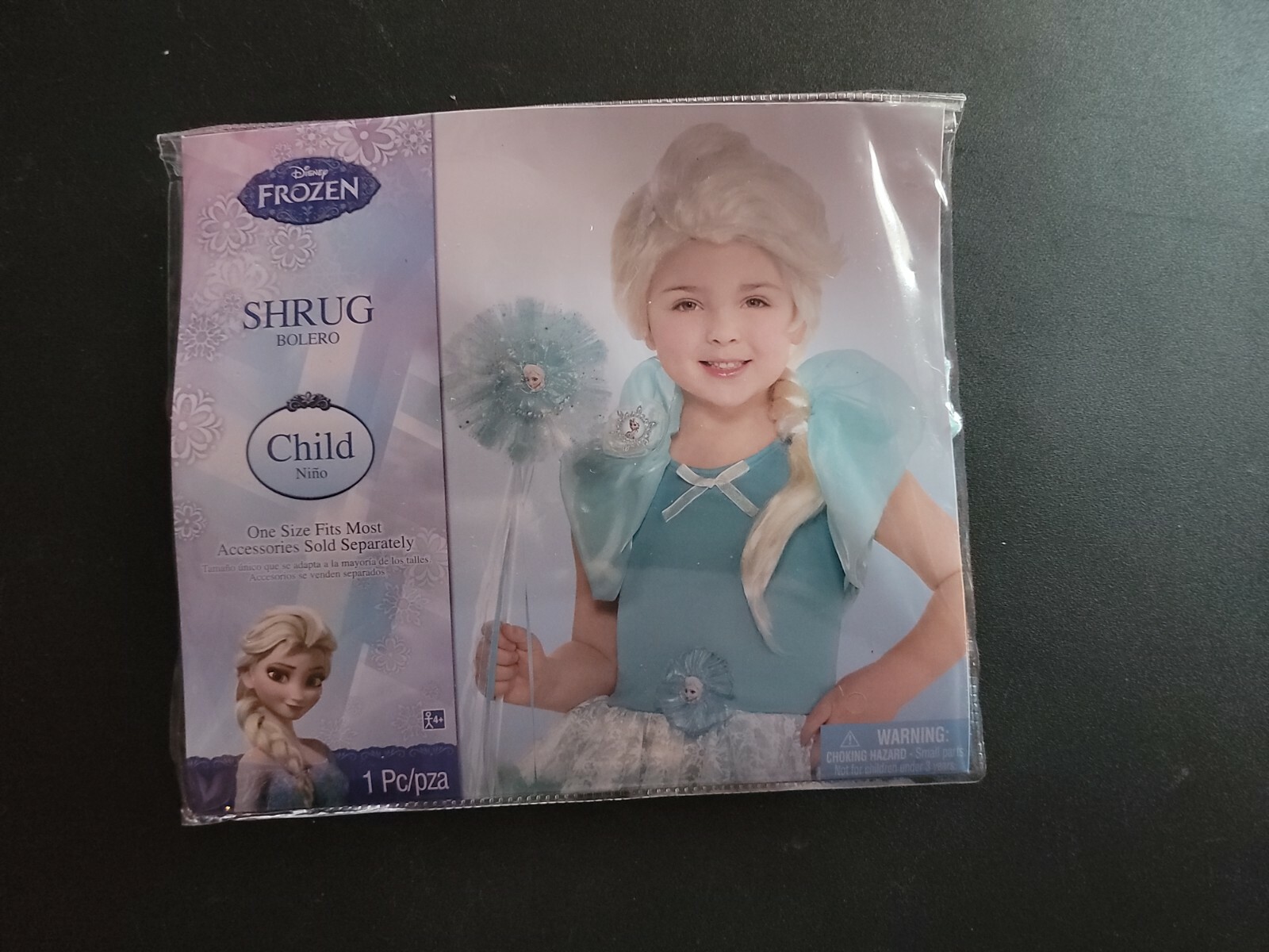 Girls Disney Frozen Blue Elsa Shrug Princess Costume Dress up costume accessory