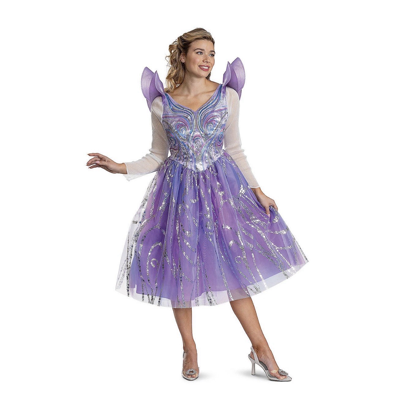 Glinda For Good Dress Wicked Movie Halloween Adult Costume Large (12-14)