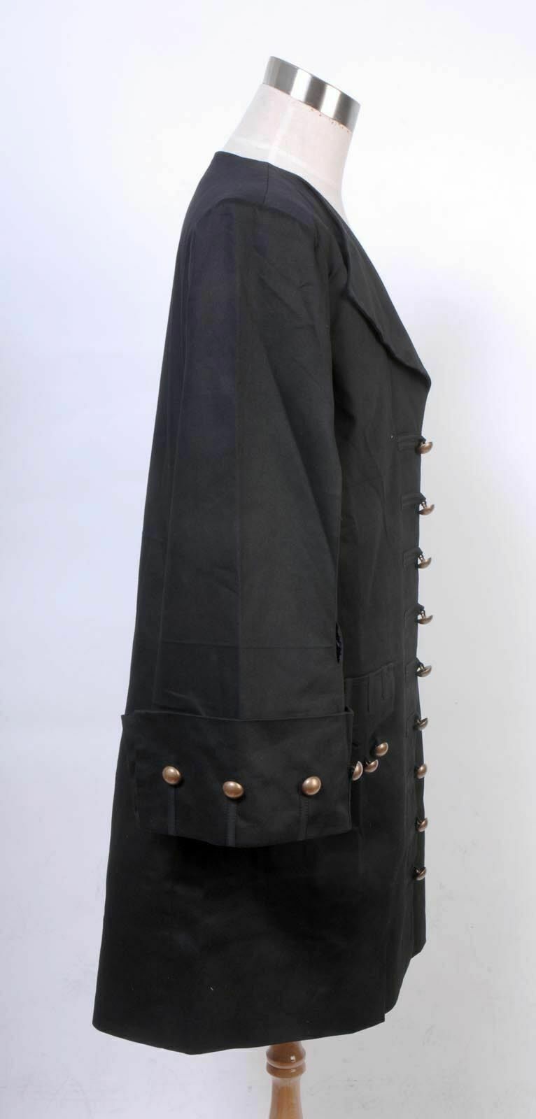 New Pirates of the Caribbean Barbossa Jacket Outfit Cosplay Costume Halloween