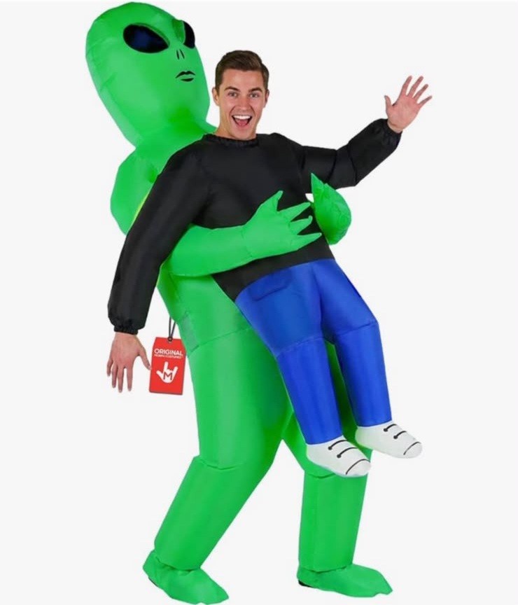 Morph Alien Costume, Inflatable Alien Costume Adult, Aliens Blow Up Costumes