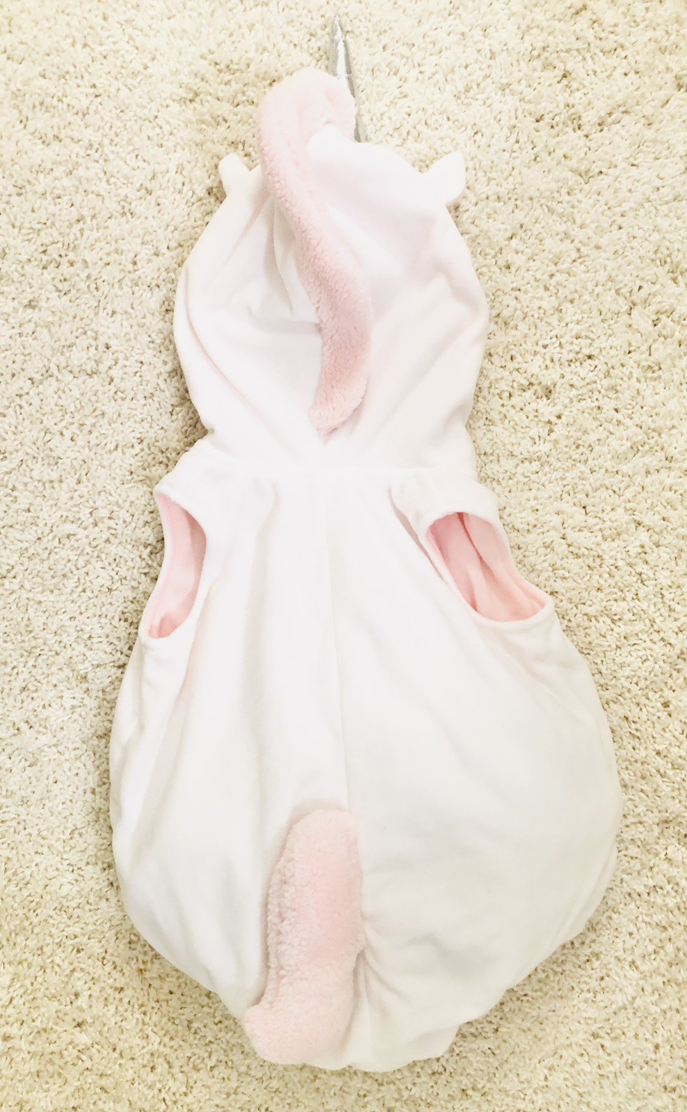 Carter’s Halloween Costume Little Unicorn Size 3-6 Months Baby Girl Plush Hooded