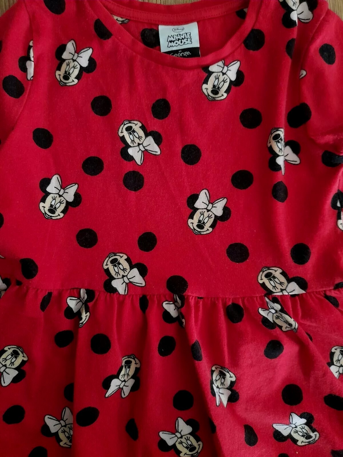 Disney MINNIE MOUSE at George DRESS S 4/5 Years GIRLS Height 104-110cm FREE SH