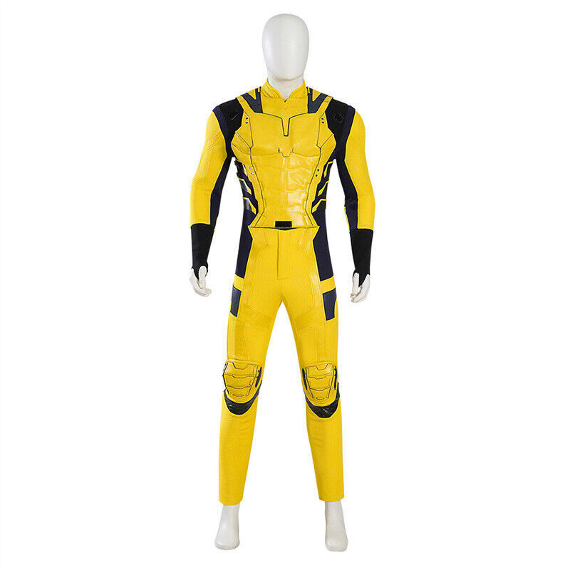 Deadpool 3 Wolverine James Howlett Logan Mens Bodysuit Cosplay Costume Halloween