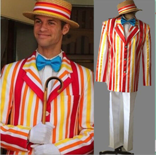 The Mask Cosplay Jim Carrey Yellow Long Suit cosplay costume custom made coscvb