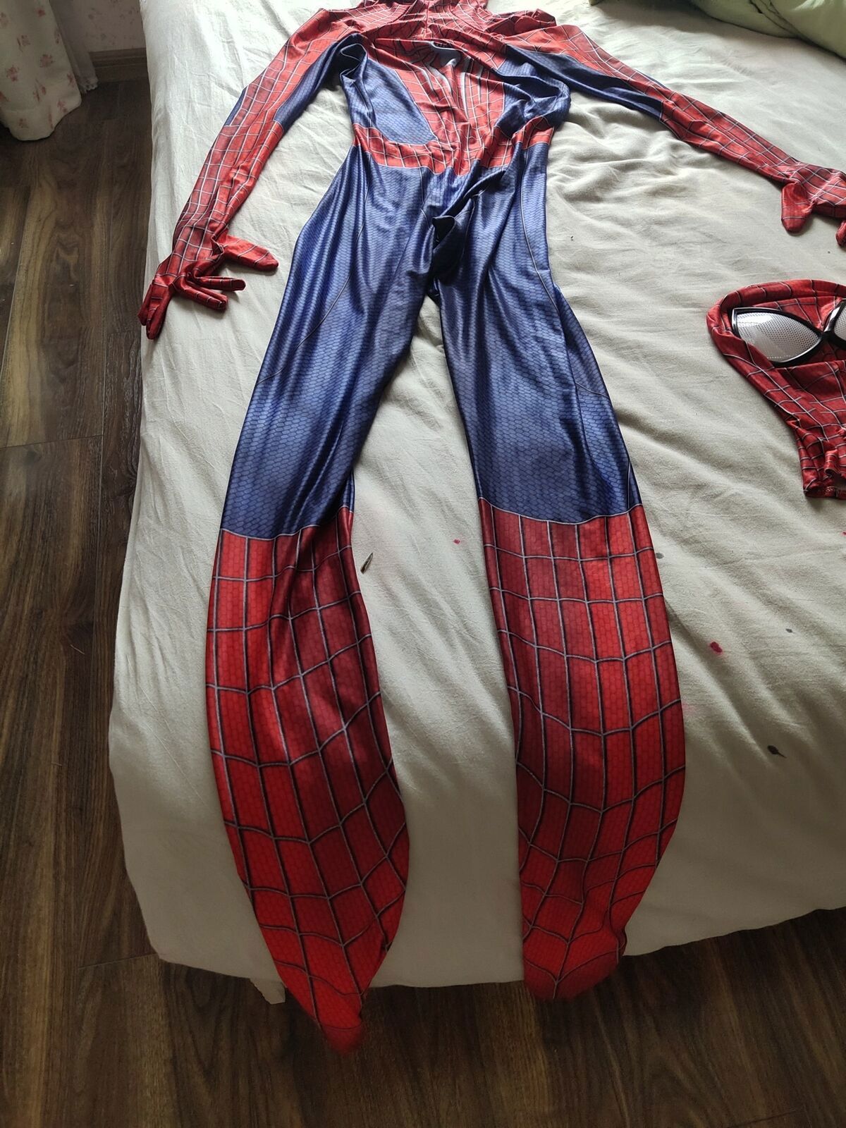 The Amazing Spiderman 2 Jumpsuit Spider-man TASM2 Cosplay Costume Halloween Suit