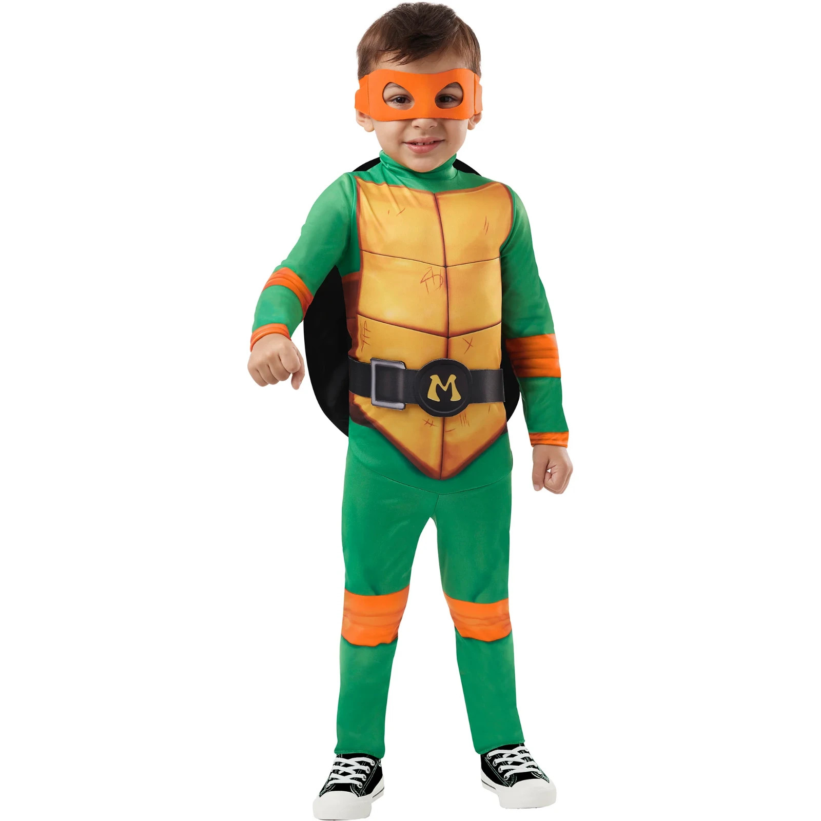 Toddler Tales Of The Teenage Mutant Ninja Turtles Mikey Costume – Size XS 3T-4T