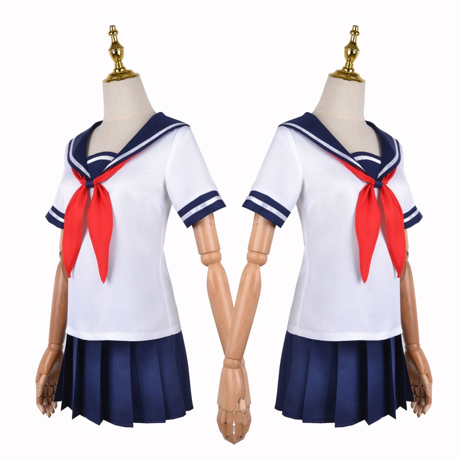 Japanese JK School Uniform Sailor Dress Anime Shoujo Cosplay Costume Halloween